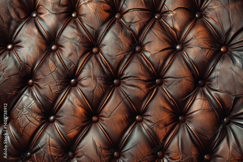 Fototapeta premium Texture of leather in brown