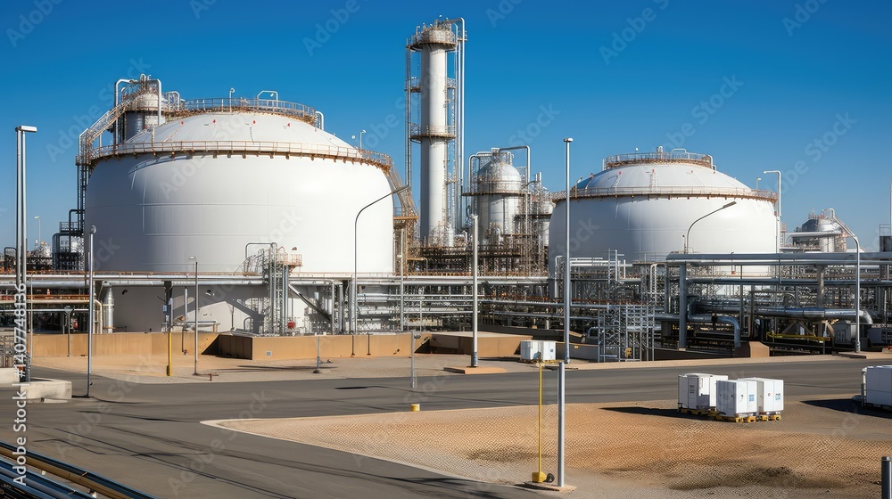 Obraz premium processing natural gas equipment