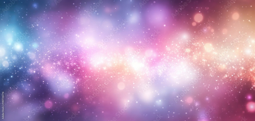 Bokeh Background with Pink and Blue Glittering Stars Dreamy Sparkle Ethereal Celebration Bokeh Background with Pink and Blue Glittering Stars Dreamy Sparkle Ethereal Celebration