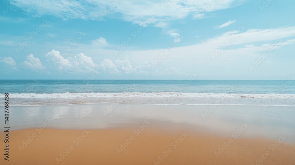 Soft focus beach scene Soft focus beach scene