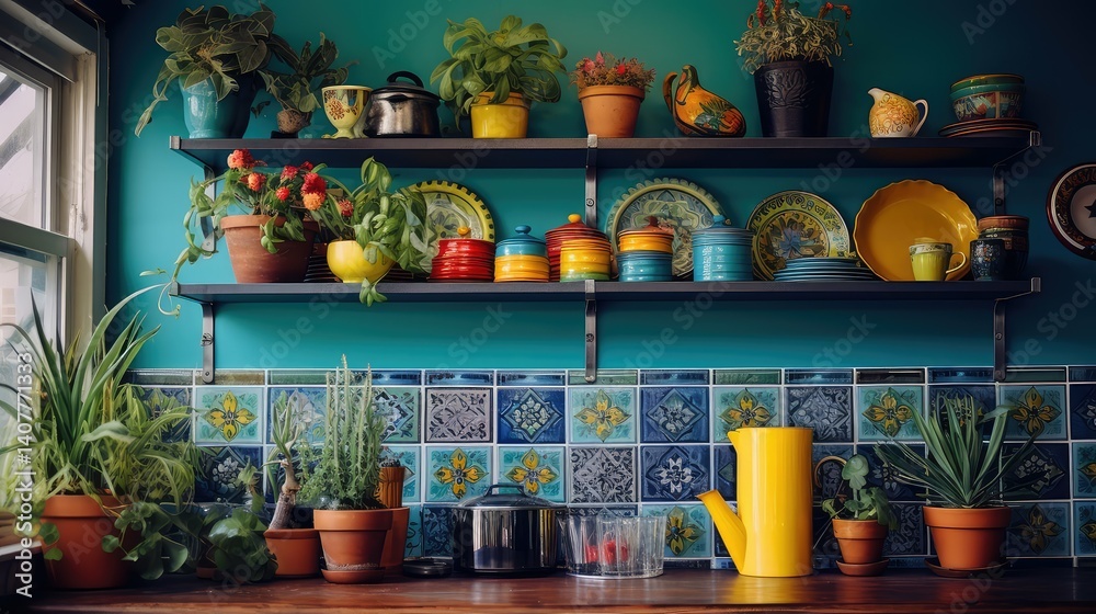 Fototapeta premium personality kitchen backdrop