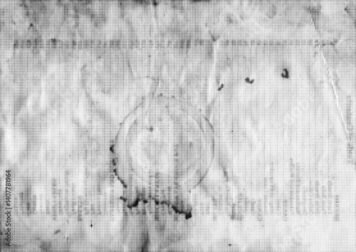 Large vector halftone vintage paper texture with a transparent background