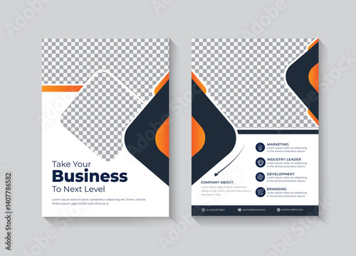 Corporate Flyer or Corporate business flyer design Brochure design annual report