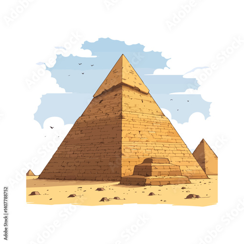 Majestic Pyramids Ancient Wonders of Egypt, Architectural Marvels in the Desert