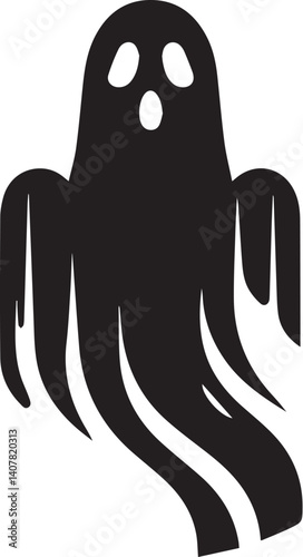 Halloween ghost vector
