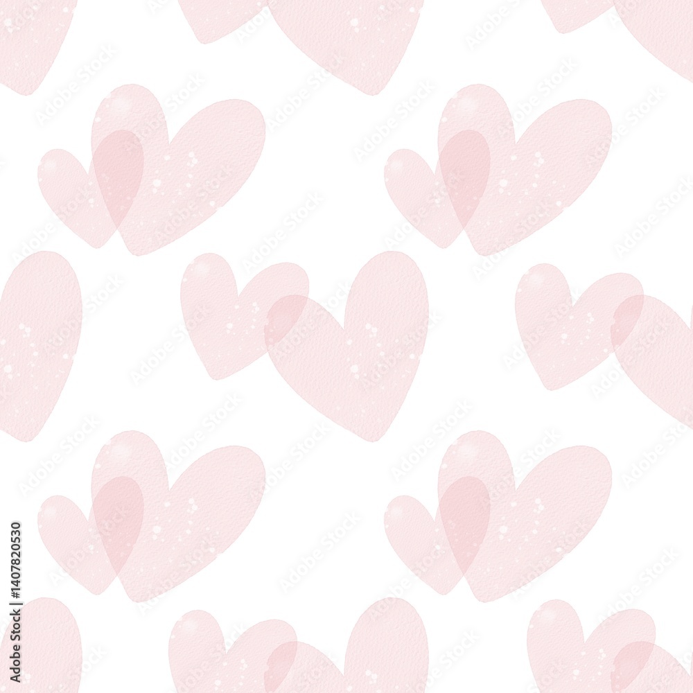 Seamless pattern with cartoon hearts. Colorful illustration flat style. hand drawing. valentines day. Romantic design for print, wrapper, fabric. Seamless pattern with cartoon hearts. Colorful illustration flat style. hand drawing. valentines day. Romantic design for print, wrapper, fabric.