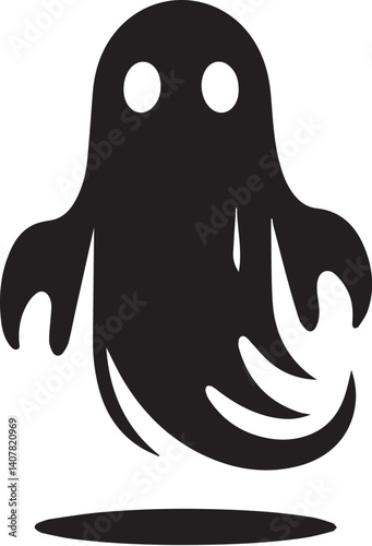 Halloween ghost vector