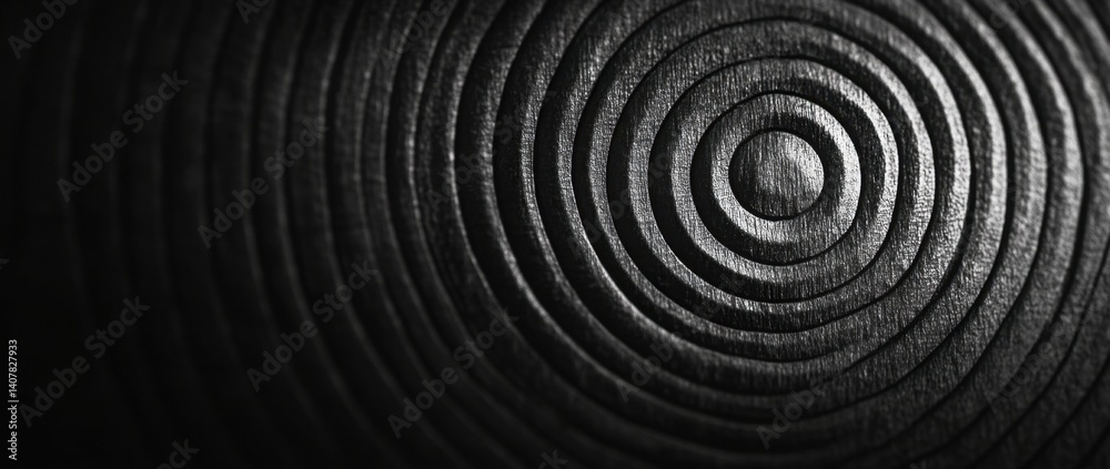 Obraz premium Concentric Circles Texture