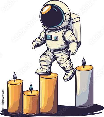 cartoon illustration of a man