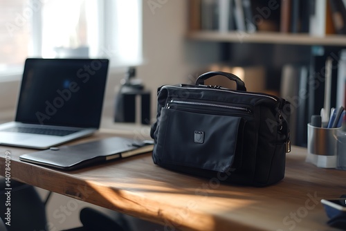 a nylon laptop bag