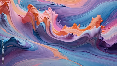 a stylized abstract design featuring intricate