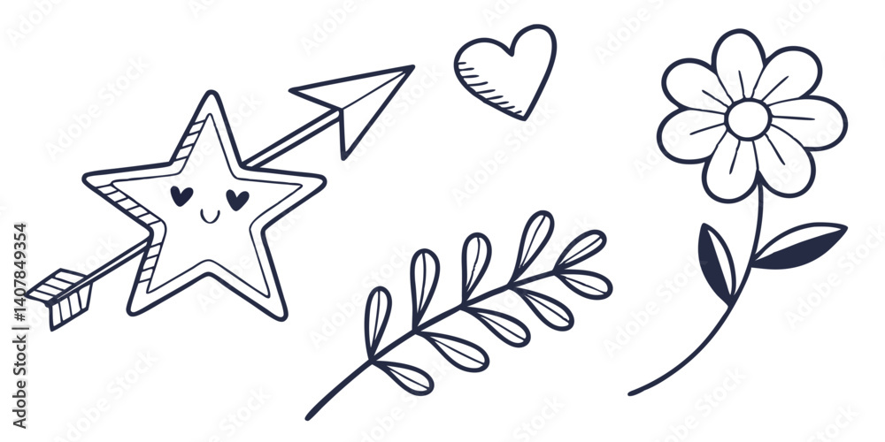 Obraz premium vector illustration of a christmas tree