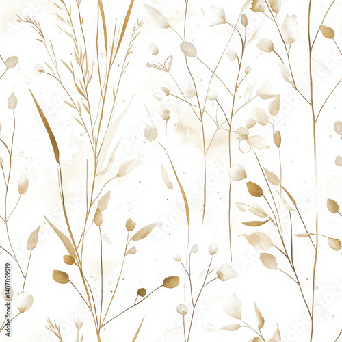 Minimalist boho painted floral art seems so fresh and calming to observe