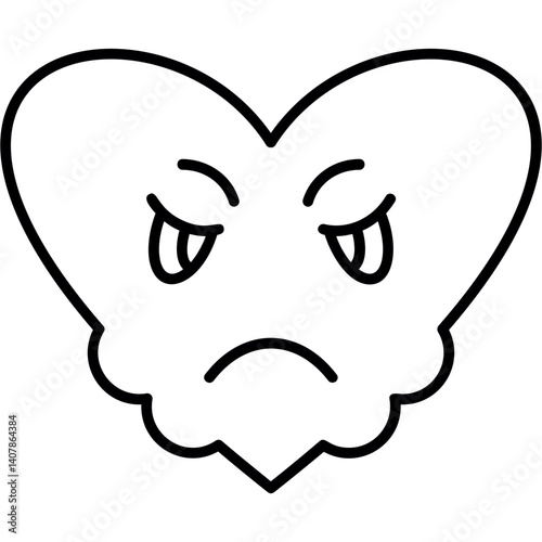 Scowl icon