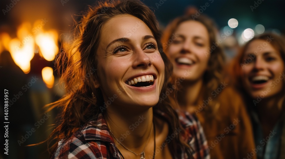 Mesmerized expressions around a towering bonfire. Friends animatedly talking, firelight dancing on their engaged faces. Unstaged Valborg joy. Mesmerized expressions around a towering bonfire. Friends animatedly talking, firelight dancing on their engaged faces. Unstaged Valborg joy.