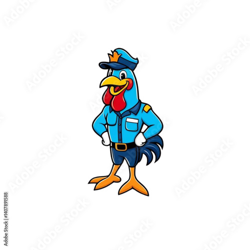 funny parrot cartoon