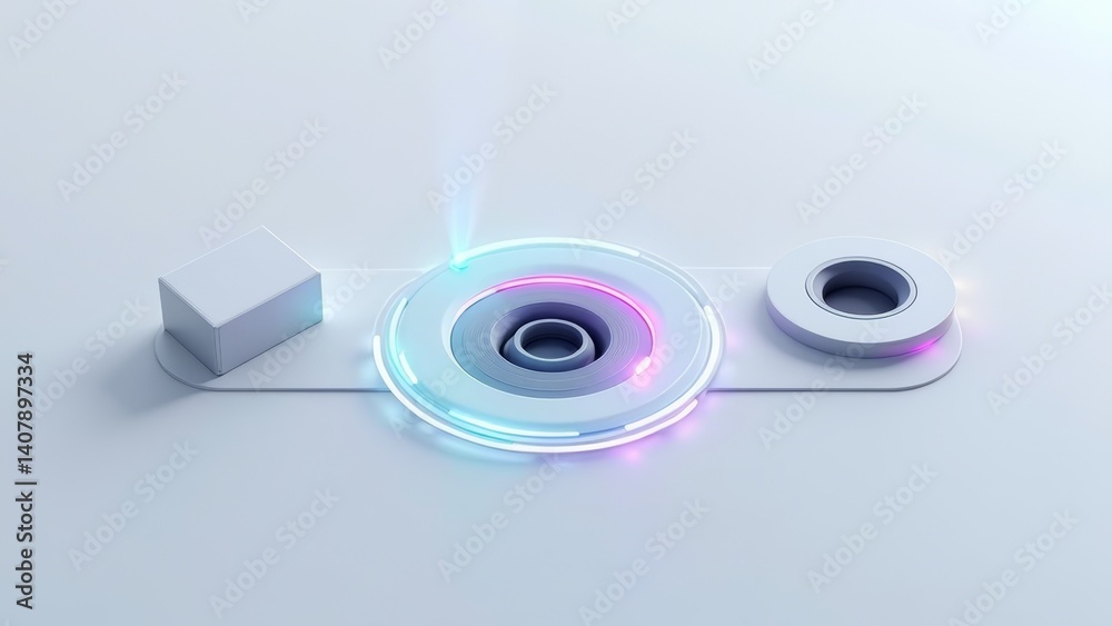 Future Technology Sense Geometric Space Future Technology Sense Geometric Space
