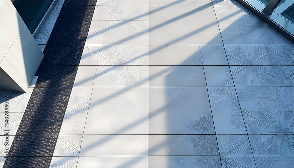 overhead view of a building with a clock on it overhead view of a building with a clock on it