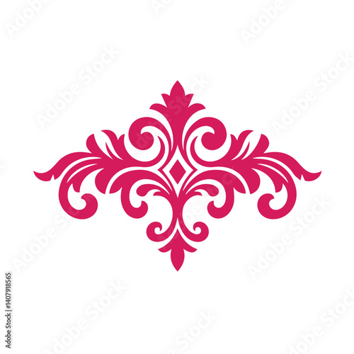 Decorative Flower Print imparting sophistication and unique touches to design elements stylishly

