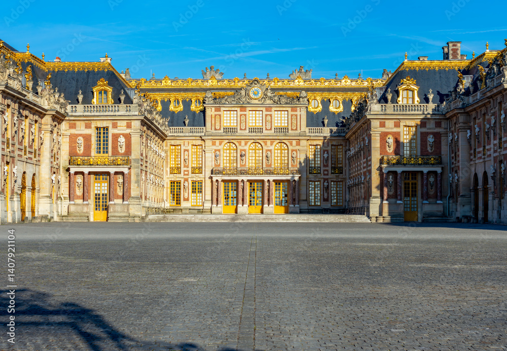 Versailles palace outside Paris, France