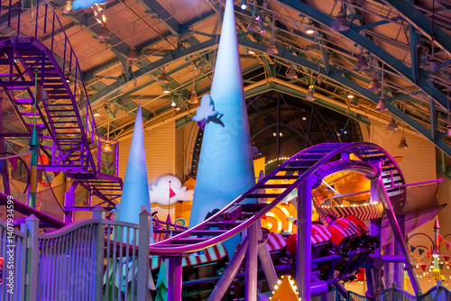 Indoor Roller Coaster Ride 