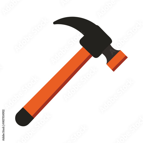 Hammer simple style vector art