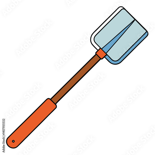 Spatula illustration flat vector design