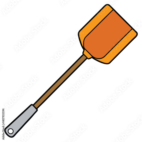 Spatula illustration flat vector design