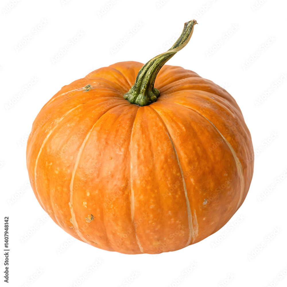 Obraz premium Pumpkin isolated on a transparent background