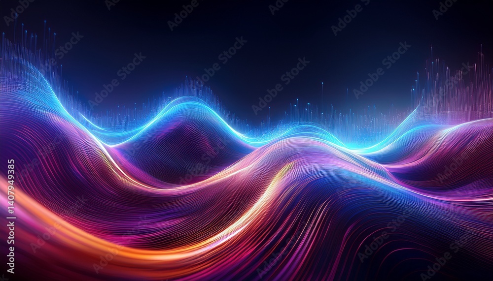futuristic abstract energy waves futuristic abstract energy waves