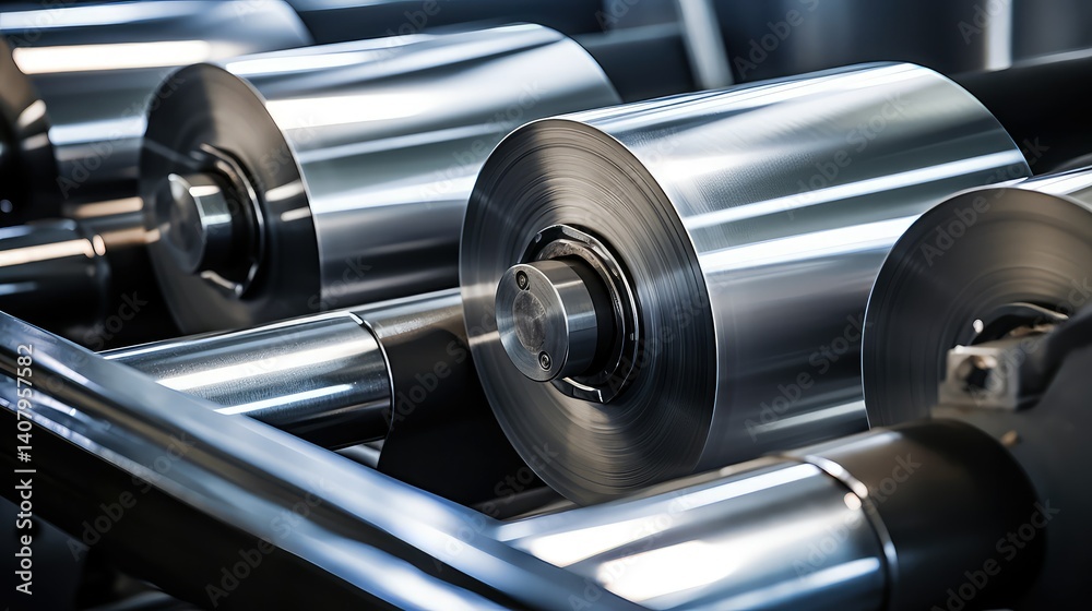 Fototapeta premium sheet metal rolling