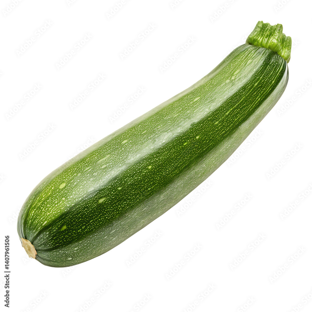 Zucchini isolated on a transparent background Zucchini isolated on a transparent background