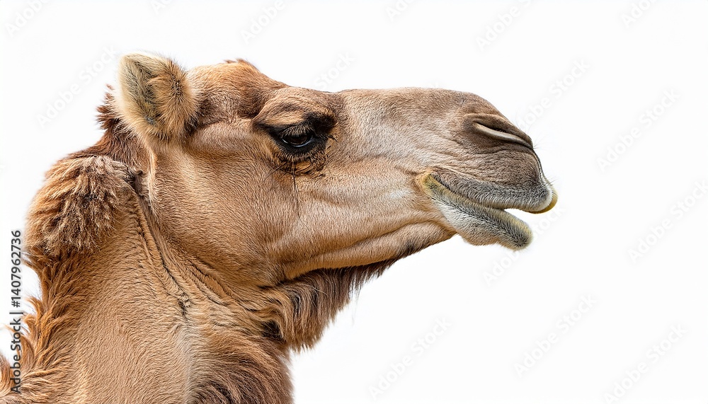 Obraz premium camel isolated on white background