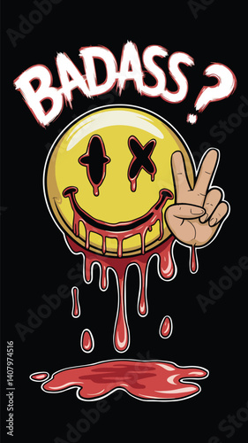 supernatural Scary Smiley Face