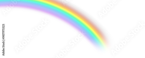 Rainbow icon, rainbow. Raindrops on transparent background. Realistic spectrum rainbow on a transparent background png.