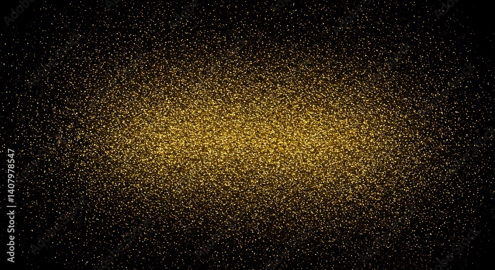 Golden Dust: Deep Night Sparkle Texture AI Generated Golden Dust: Deep Night Sparkle Texture AI Generated