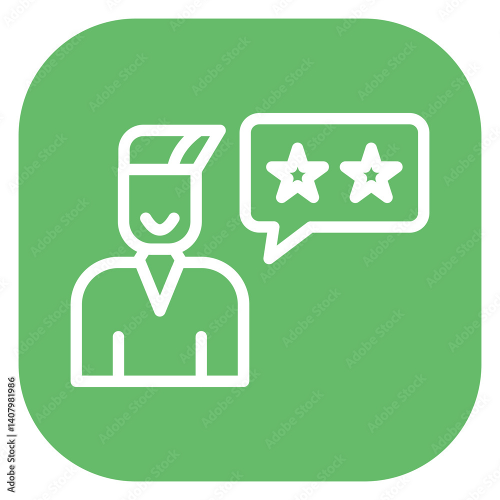 Minimalist Line Art Customer Reviews Rounded Square Icon Minimalist Line Art Customer Reviews Rounded Square Icon