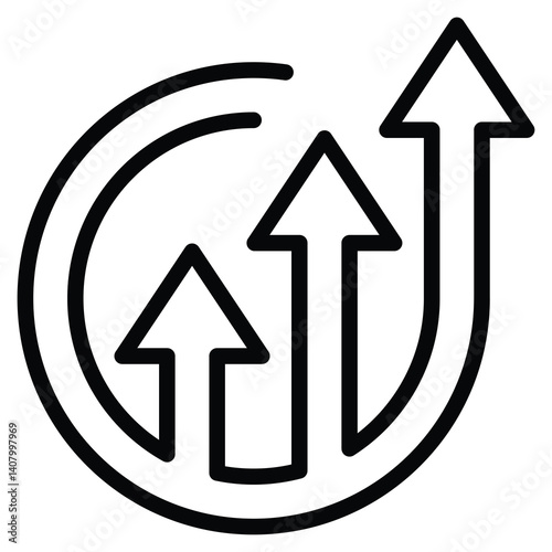 Recover icon line vector illustration