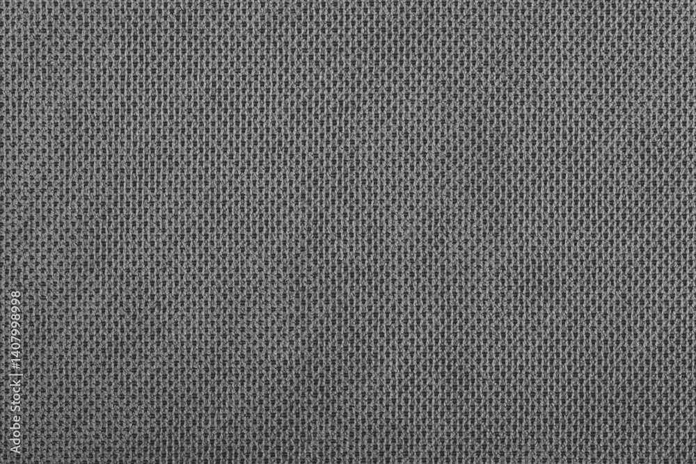 Black fabric cotton texture. Textile background fabric