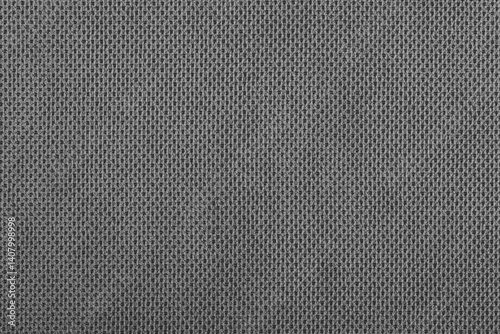 Obraz na płótnie Black fabric cotton texture. Textile background fabric w salonie