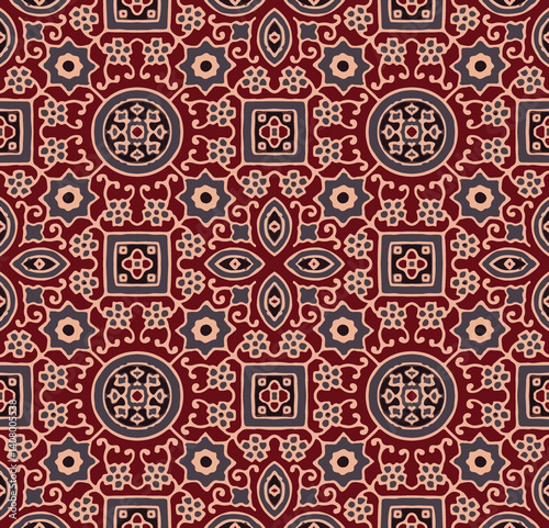 floral madhubani kalamkari chinz kani Abstract shirting Ajrakh Ikat block batik print patola Background digital printing textile pattern floral allover design front back and duppata kurti wallpaper