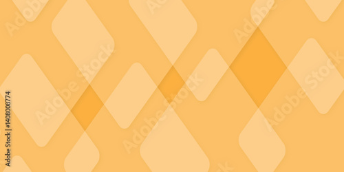 Abstract orange Modern and smooth lines covered with geometric background .Abstract Squares in bright light with soft shadows as pattern. with geometric line shapes Space design concept.