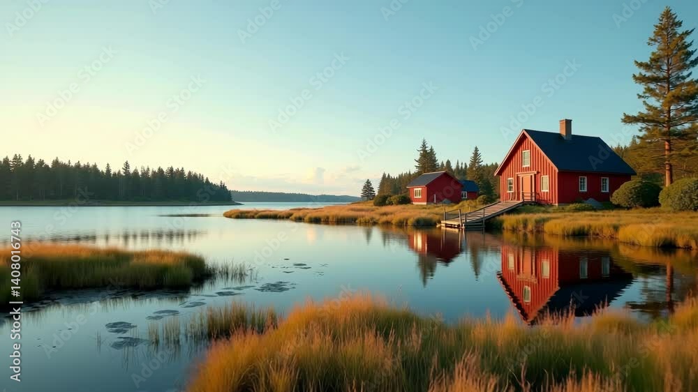 Islands of Calm and Crimson Islands of Calm and Crimson
