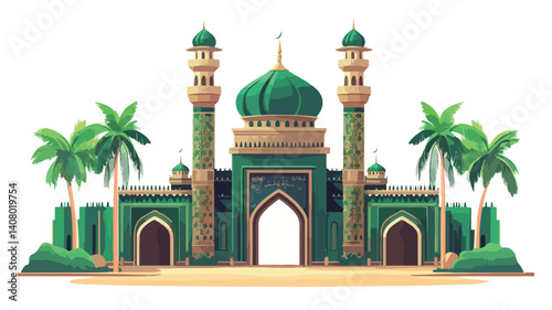 Traditional Saudi Arabian National Day Celebration Image for Festive Designs