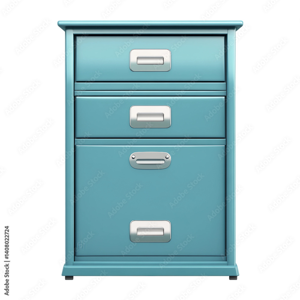 Filing cabinet isolated on transparent and white background. Filing cabinet isolated on transparent and white background.