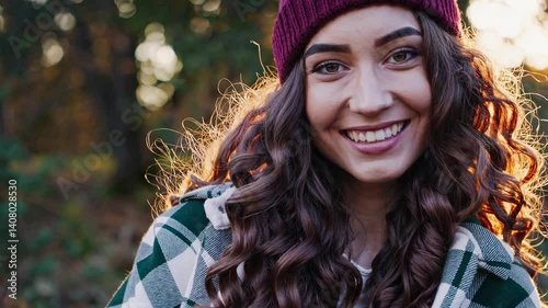 The Smiling Young Woman