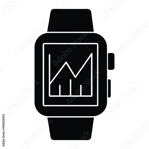 digital smartwatch icon