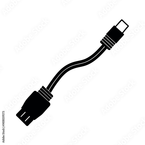 Network Cable Vector Illustration
