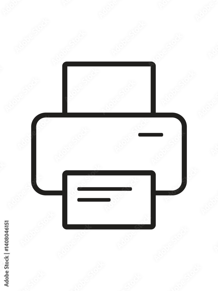 printer icon vector illustration printer icon vector illustration