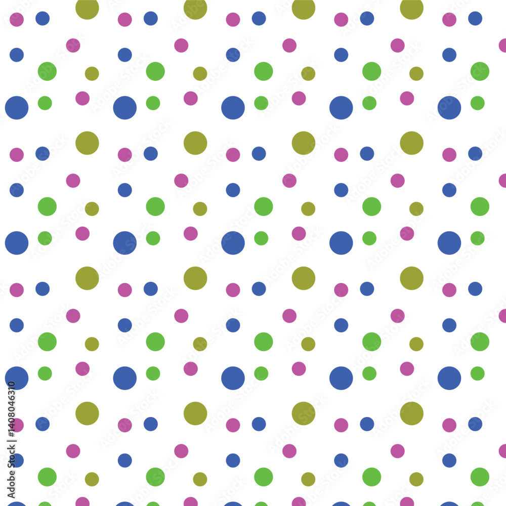chic polka dot multicolor pattern design chic polka dot multicolor pattern design